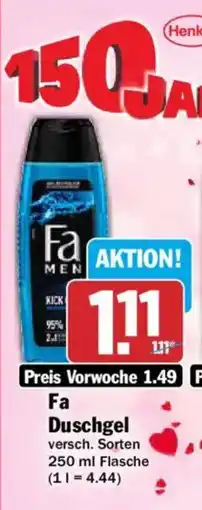 AEZ Fa Duschgel Angebot