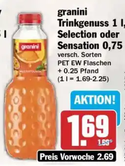 AEZ granini Trinkgenuss Angebot