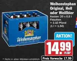 AEZ Weihenstephan Original, Hell oder Weißbier Angebot