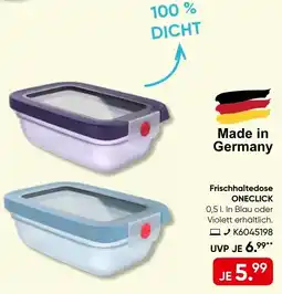 Galeria Frischhaltedose ONECLICK Angebot