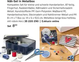Tchibo Näh-Set in Metallbox Angebot