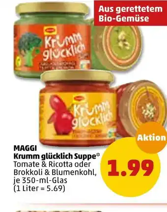 PENNY Maggi krumm glücklich suppe Angebot