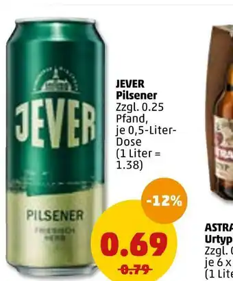 PENNY Jever pilsener Angebot