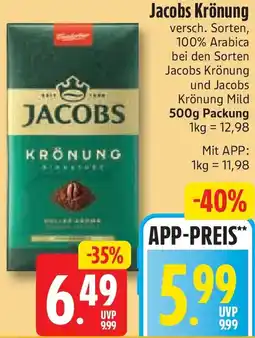 nah & gut Jacobs Krönung Angebot