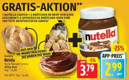 nah & gut Ferrero Nutella Angebot