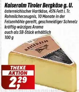 Simmel Kaiseralm Tiroler Bergkäse g.U. Angebot