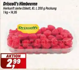 Simmel Driscoll's Himbeeren Angebot