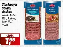 Simmel Stockmeyer Salami Auslese Angebot