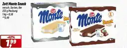 Simmel Zott Monte Snack Angebot
