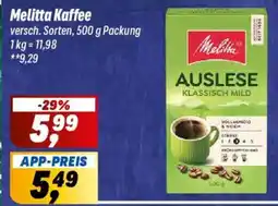 Simmel Melitta Kaffee Angebot