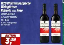 Simmel WZG Württembergische Weingärtner Rotwein oder Rosé Angebot