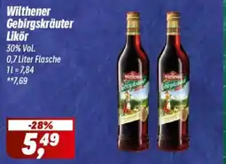 Simmel Wilthener Gebirgskräuter Likör Angebot