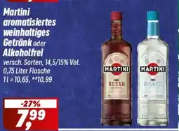 Simmel Martini aromatisiertes weinhaltiges Getränk Angebot