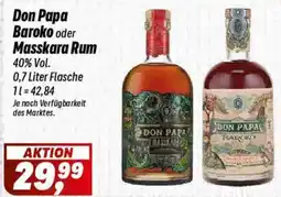 Simmel Don Papa Baroko oder Masskara Rum Angebot