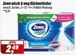 Simmel Zewa wisch & weg Küchentücher Angebot