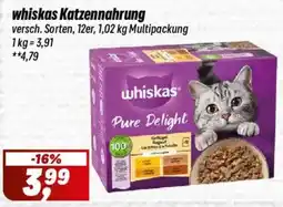 Simmel whiskas Katzennahrung Pure Delight Angebot