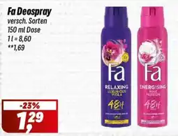 Simmel Fa Deospray Angebot