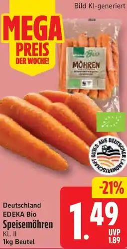 nah & gut Deutschland EDEKA Bio Speisemöhren Angebot