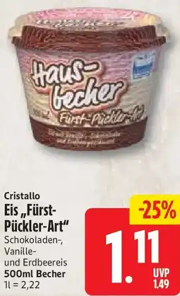 nah & gut Cristallo Eis ,,Fürst Pückler-Art" Angebot
