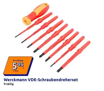 Action Werckmann vde-schraubendreherset Angebot
