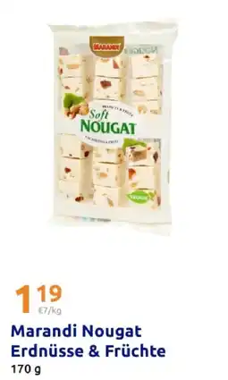 Action Marandi soft nougat erdnüsse & früchte Angebot