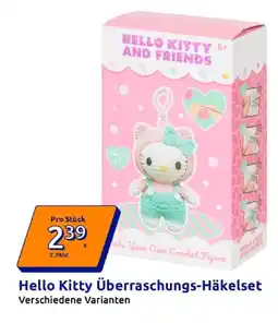 Action Hello kitty überraschungs-häkelset Angebot