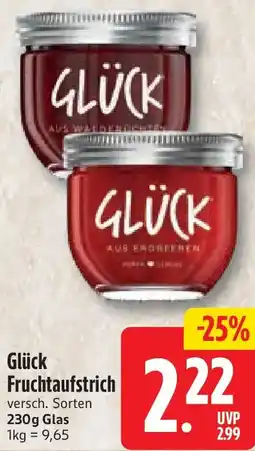 nah & gut Glück Fruchtaufstrich Angebot