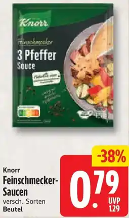 nah & gut Knorr Feinschmecker Saucen Angebot