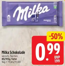 nah & gut Milka Schokolade Angebot