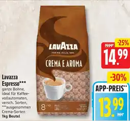 nah & gut Lavazza Espresso Angebot