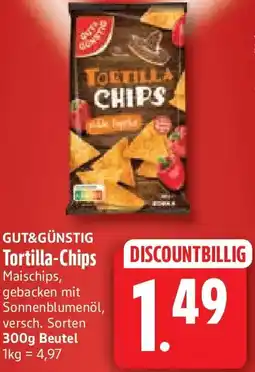 nah & gut GUT&GÜNSTIG Tortilla-Chips Angebot