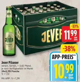 nah & gut Jever Pilsener Angebot