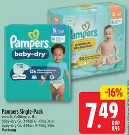 nah & gut Pampers Single-Pack Angebot