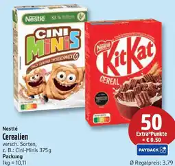 nah & gut Nestlé Cerealien Angebot