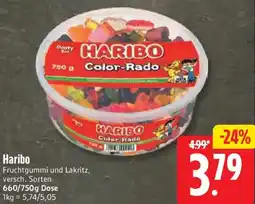 nah & gut Haribo Fruchtgummi und Lakritz Angebot