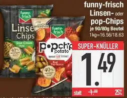 Edeka funny-frisch Linsen oder pop-Chips Angebot