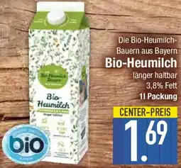 Edeka Die Bio-Heumilch Bauern aus Bayern Bio-Heumilch Angebot