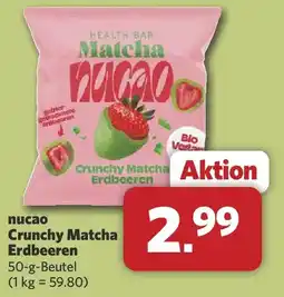 Combi nucao Crunchy Matcha Erdbeeren Angebot