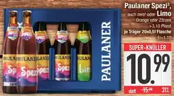 Edeka Paulaner Spezi oder Limo Angebot