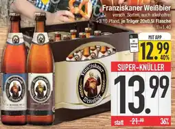 Edeka Franziskaner Weißbier Angebot