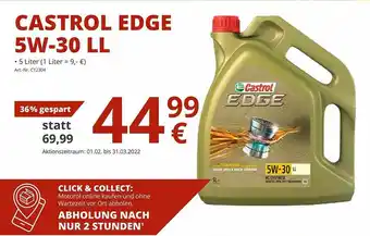 A.T.U. Castrol Edge 5w-30 LL Angebot