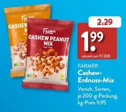 Aldi Süd FARMER Cashew-Erdnuss-Mix Angebot