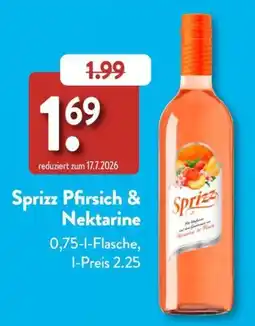 Aldi Süd Sprizz Pfirsich & Nektarine Angebot