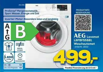 Euronics Berlet Aeg Lavamat L6fbf55681 Waschautomat Angebot