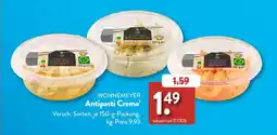 Aldi Süd WONNEMEYER Antipasti Creme Angebot