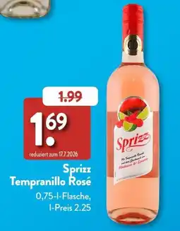 Aldi Süd Sprizz Tempranillo Rosé Angebot