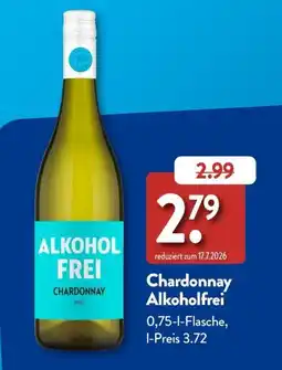 Aldi Süd Chardonnay Alkoholfrei Angebot