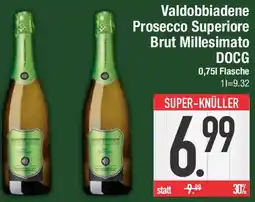 Edeka Valdobbiadene Prosecco Superiore Brut Millesimato DOCG Angebot