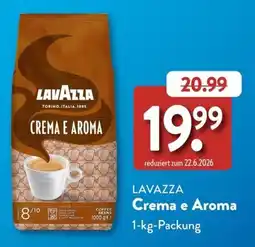 Aldi Süd LAVAZZA Crema e Aroma Angebot