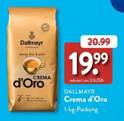 Aldi Süd Dallmayr Crema d'Oro Angebot